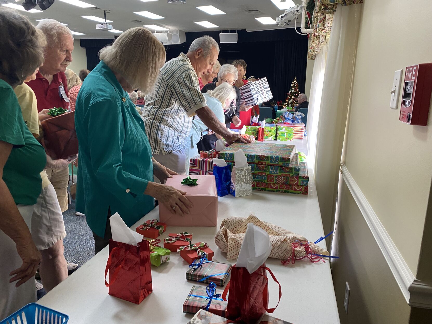 Tis the Season 3. Merry Christmas to everyone! Each guest received a package from Santa before they left the luncheon..jpeg